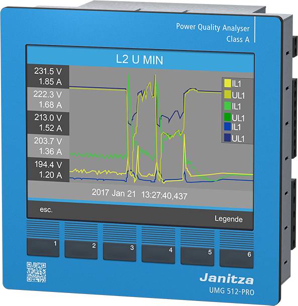 Janitza UMG 512-PRO digitalni ugradni merni instrument