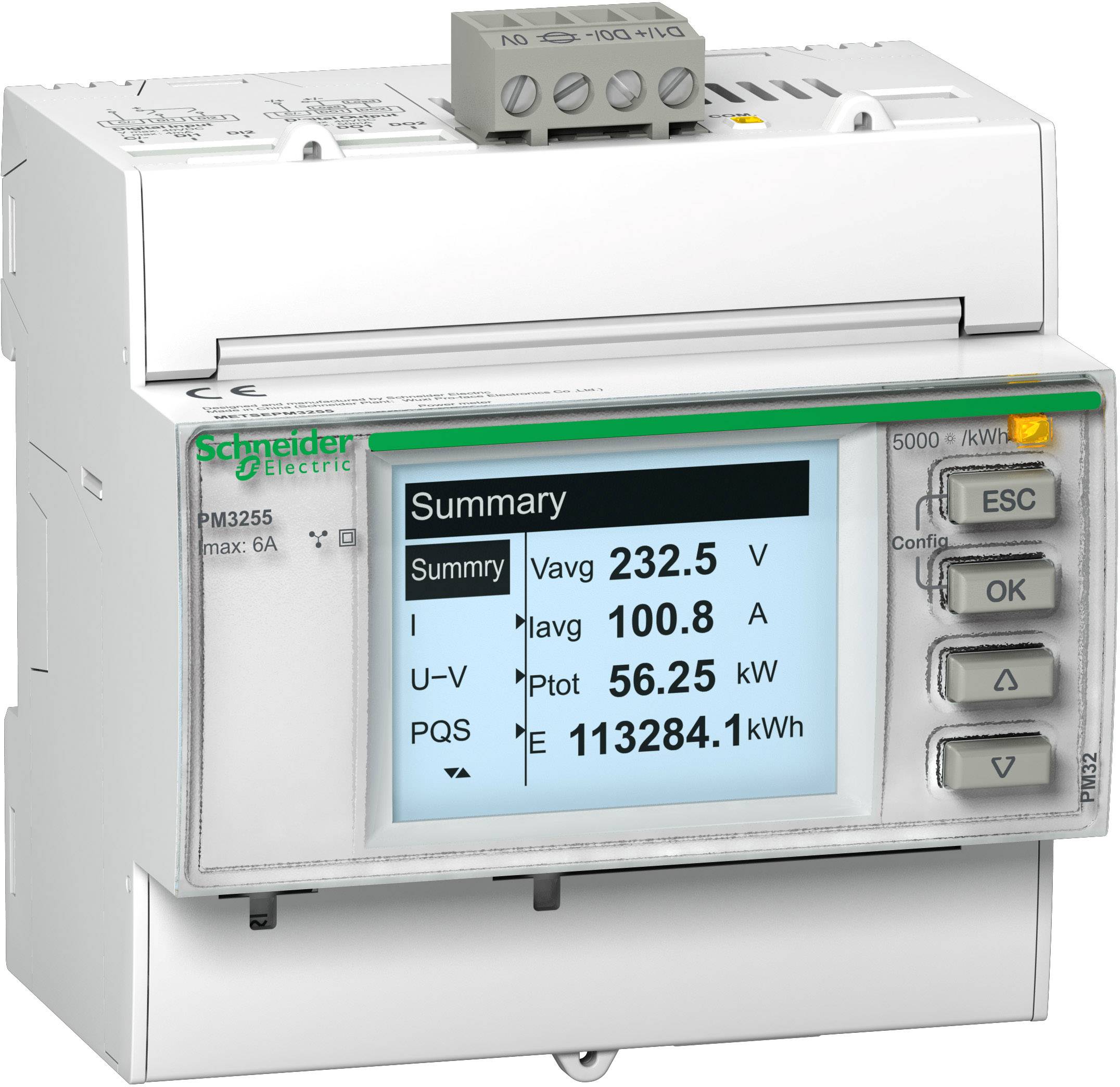 Schneider Electric METSEPM3250 merni instrument 65 Hz 570 V/AC
