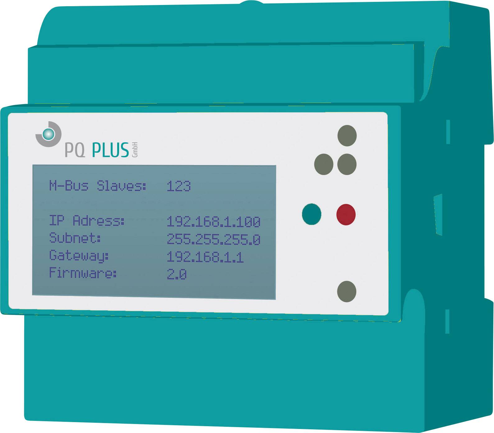 PQ Plus PQ M-Zentrale 20 digitalni merni instrument za DIN šinu