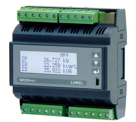 Lumel NR30PNET 122100M0 digitalni ugradni merni instrument
