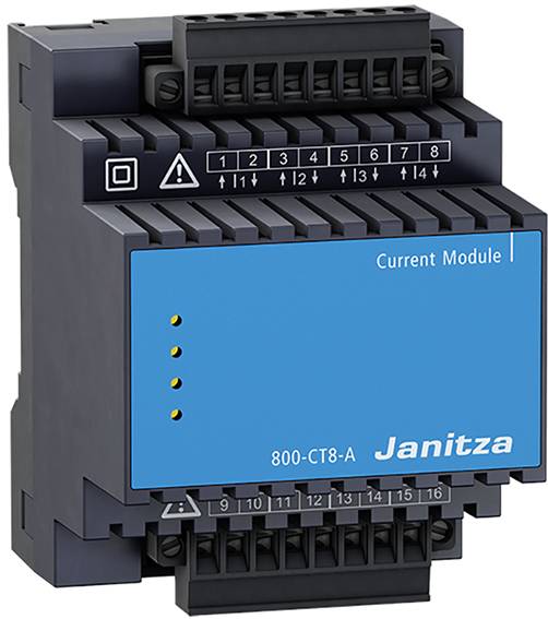Janitza višekanalni Modul 800-CT8-A digitalni ugradni merni instrument 6 A