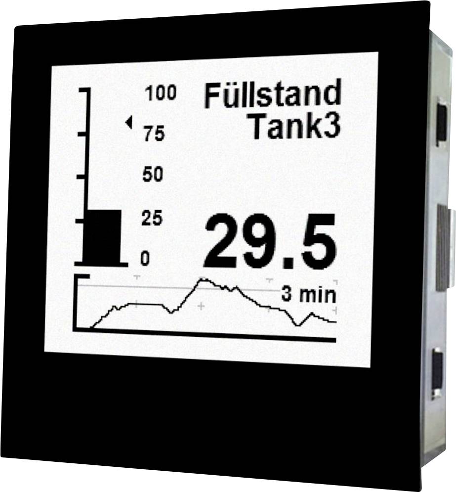 TDE Instruments Digalox DPM72-MPP-RS485 procesni displej struja DC, struja 20 mA 12 V DC/AC, 24 V DC/AC