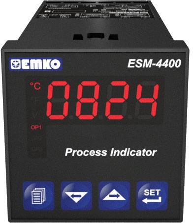 Emko ESM-4400.1.20.1.1/00.00/0.0.0.0 procesni displej temperatura, napon DC, struja, struja DC