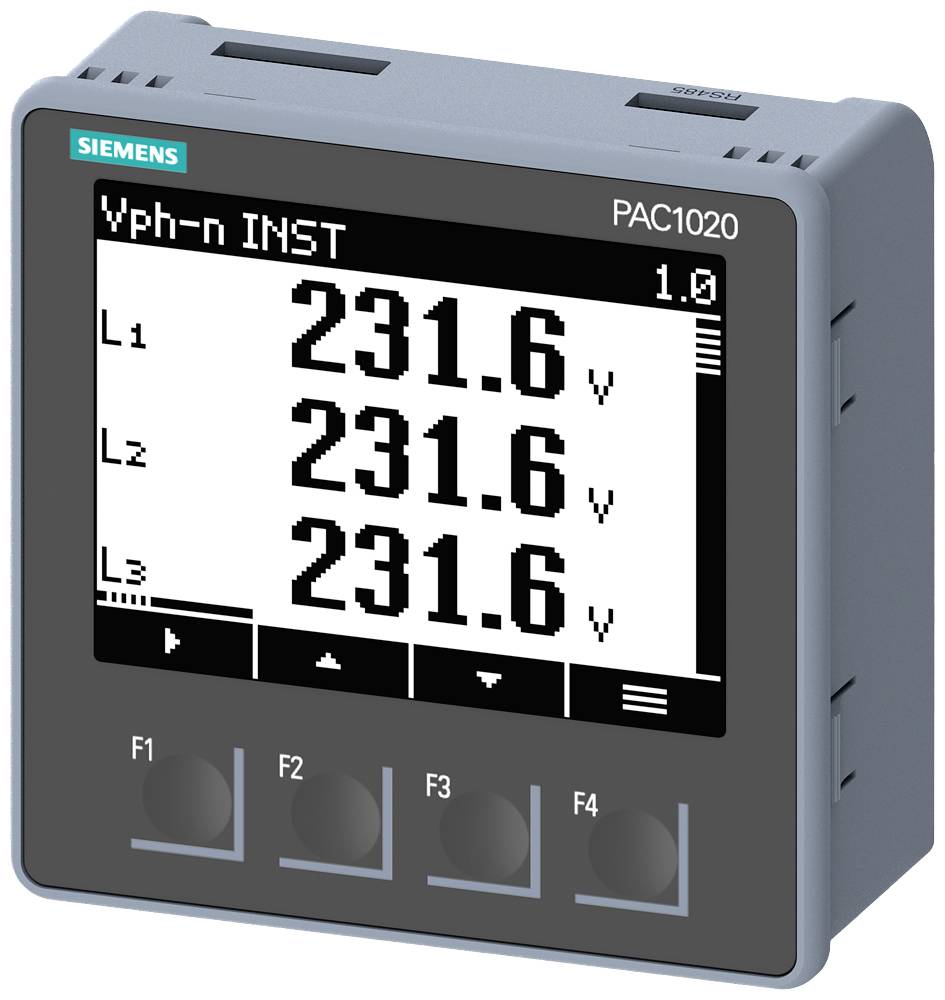 Siemens 7KM1020-0BA01-1DA0 digitalni ugradni merni instrument LCD