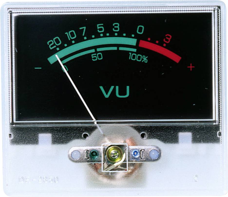 Monacor V-22 analogni ugradni merni instrument