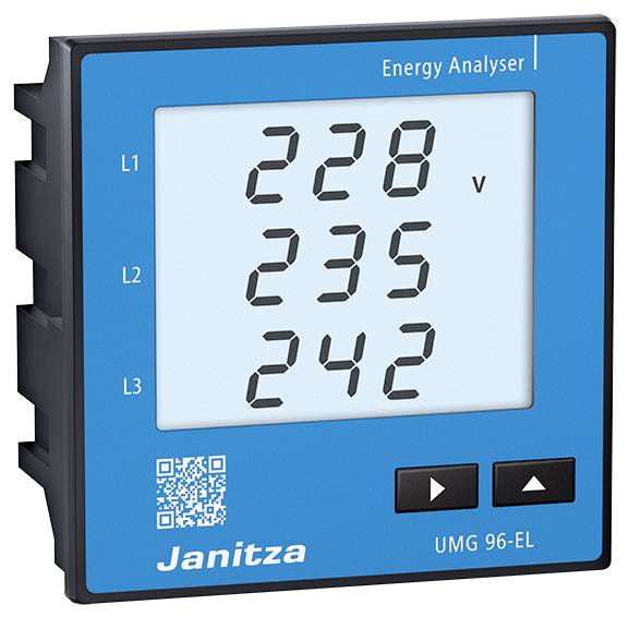 Janitza UMG 96-EL, 90-277V (UL) digitalni ugradni merni instrument