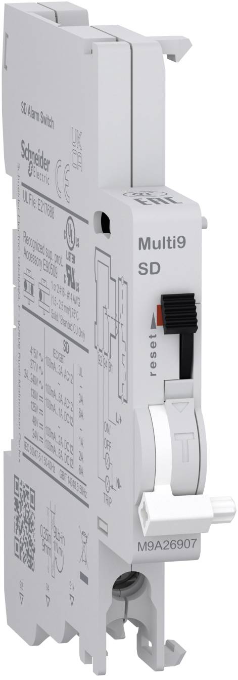 Schneider Electric M9A26907 Daljinski prekidač, Multi9, SD, 1 prekidni kontakt