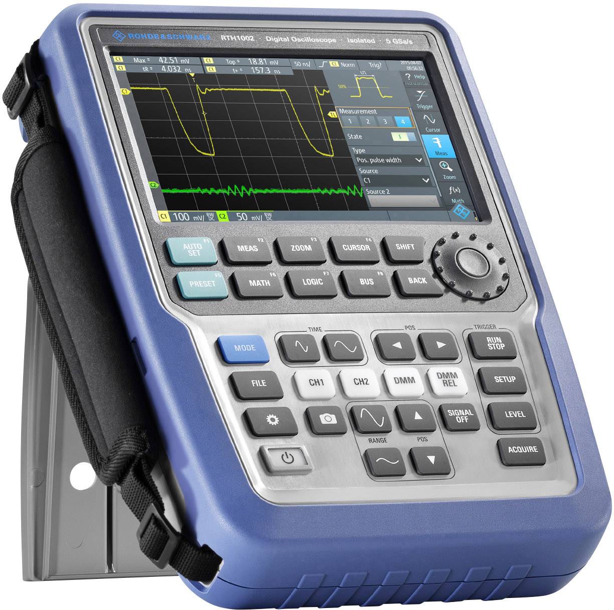 Rohde & Schwarz RTH1014 ručni osciloskop 100 MHz 4-kanalni 500 kpts
