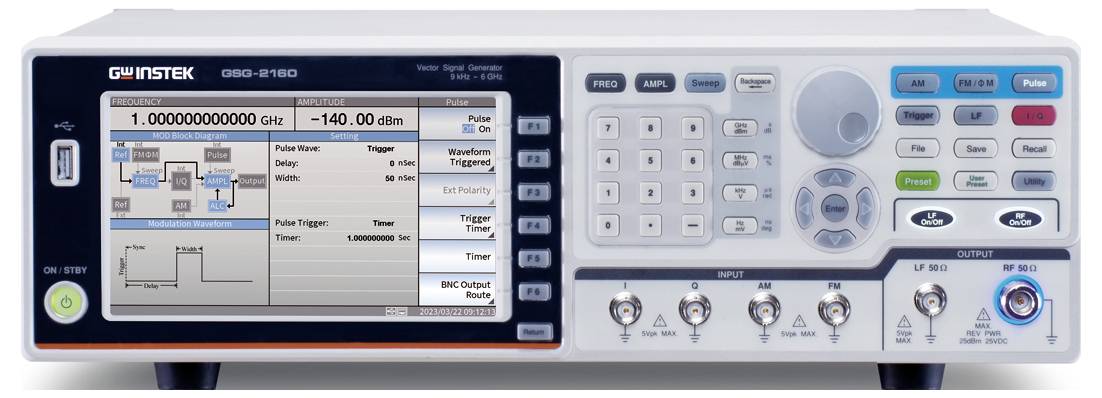GW Instek GSG-2060 generator signala 9 kHz - 6 GHz prema internim radnim etalonima proizvođača