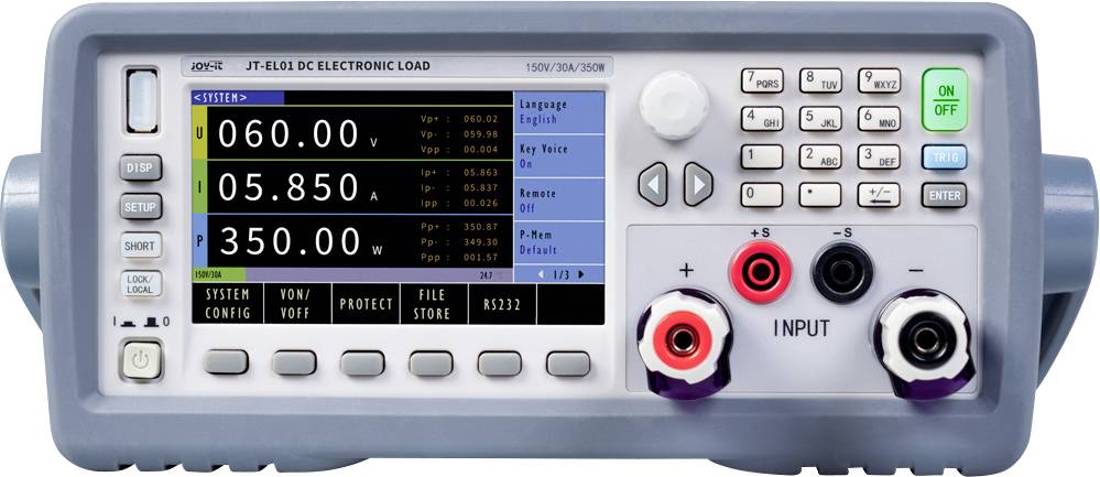 Joy-it JT-EL01 elektronsko opterećenje V/50 - 60 Hz