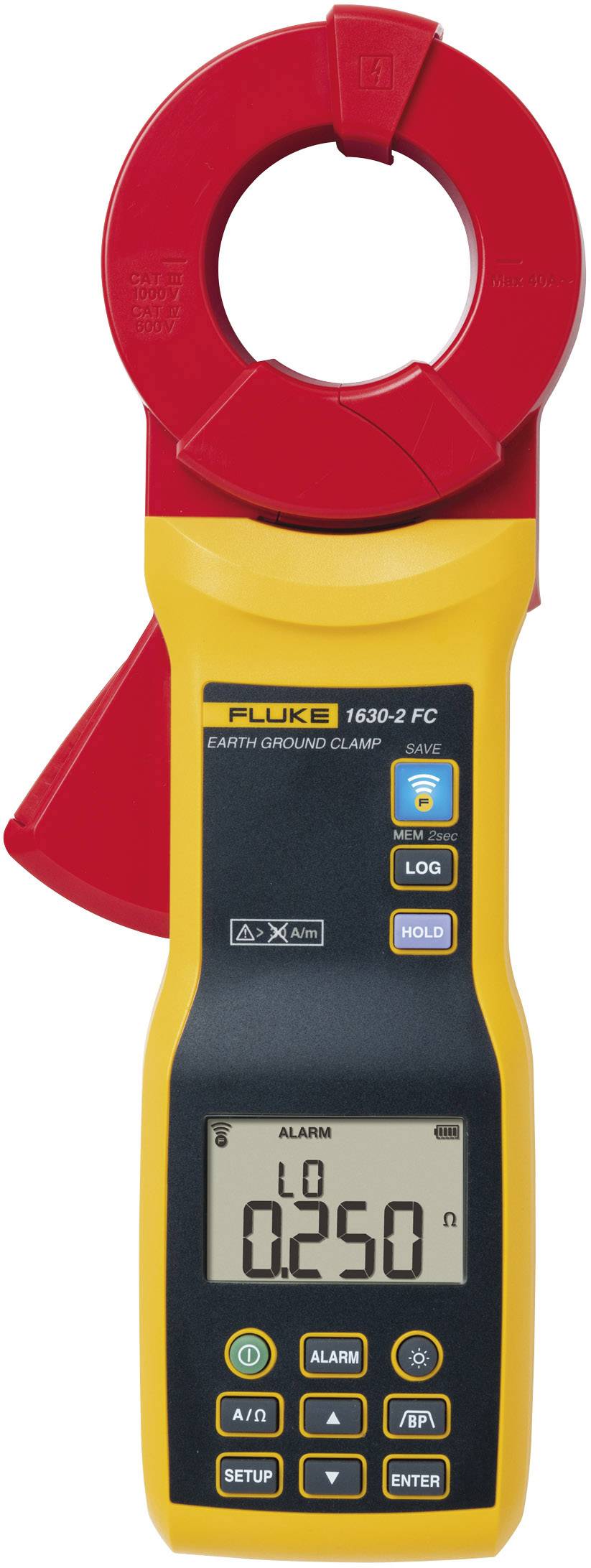 Fluke 1630-2 FC merač otpora uzemljenja 0,025 - 1500 Ω CAT IV 600 V, CAT III 1000 V