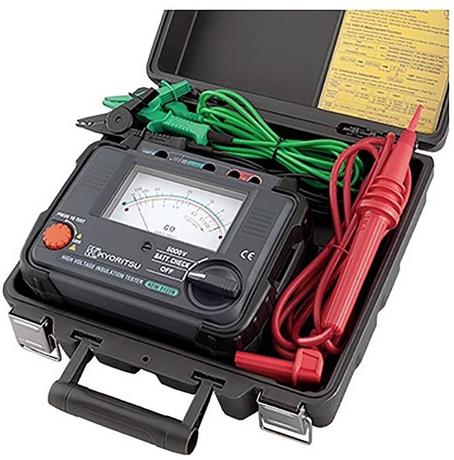 Kyoritsu KEW 3122B merač otpora izolacije 5000 V 200 GΩ 5 GΩ / 200 GΩ