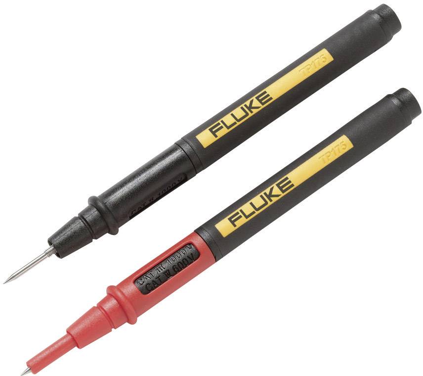 Fluke TP175E komplet bezbednosnih ispitnih sondi CAT III 1000 V, CAT IV 600 V 10 A crna, crvena