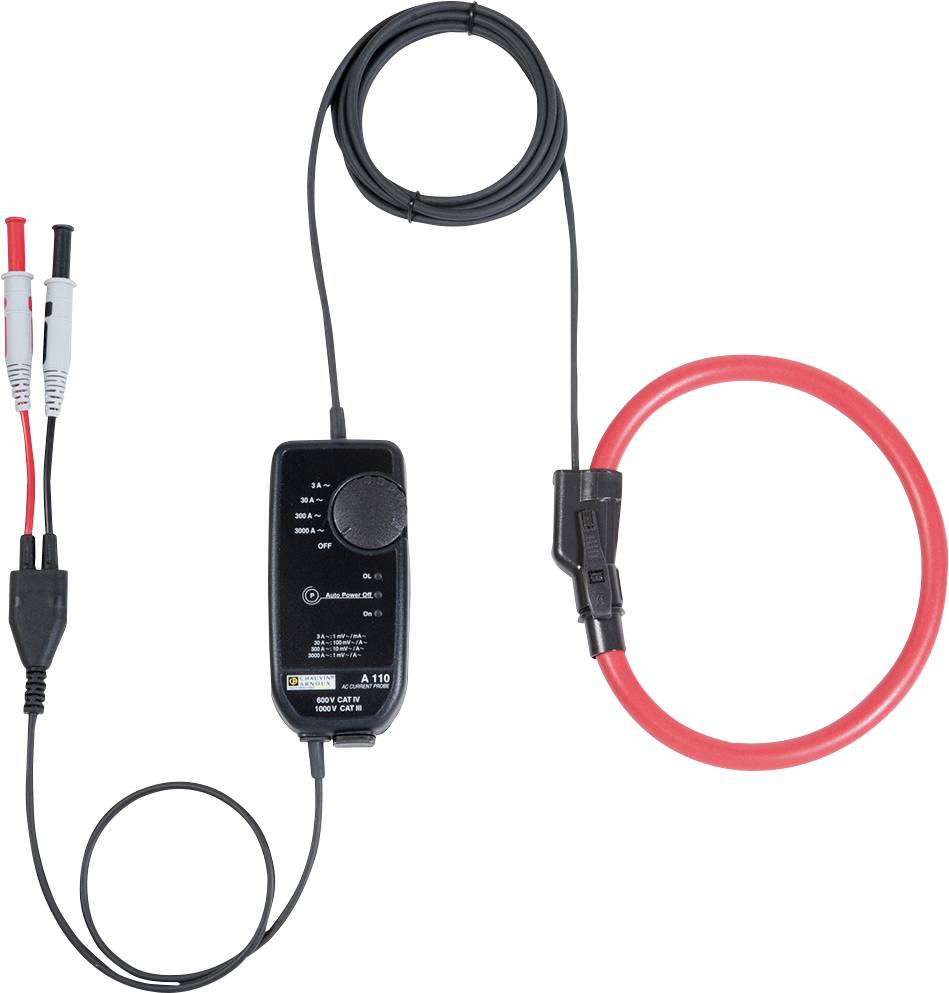 Chauvin Arnoux adapter za strujna klešta CAT IV 1000 V banana muški konektor 4 mm