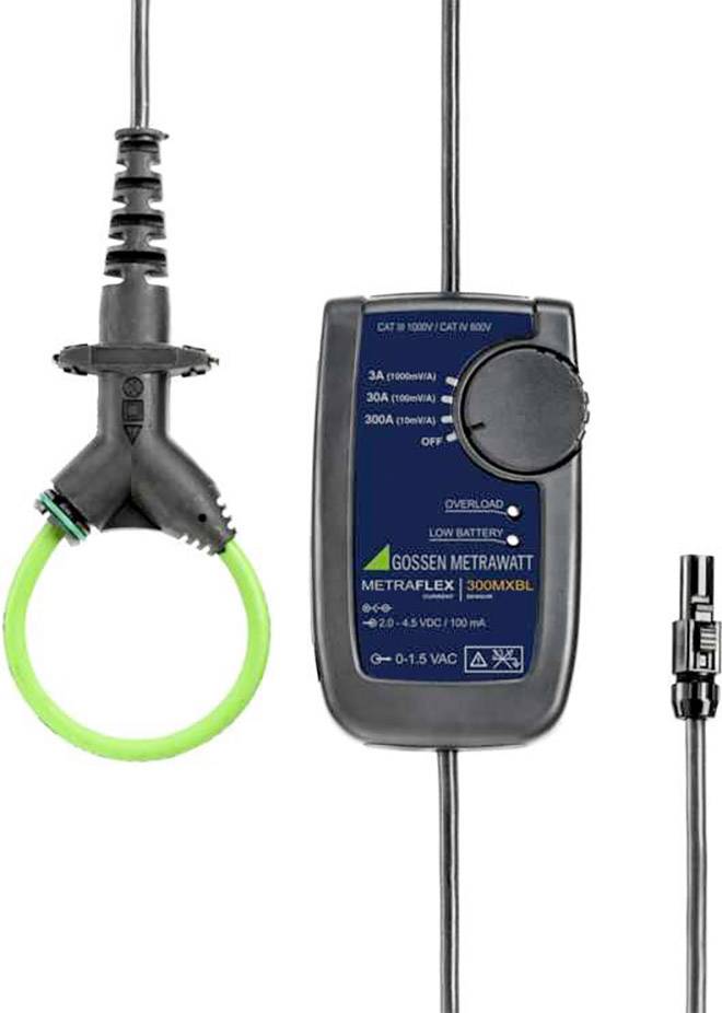 Gossen Metrawatt 300MXBL/3 adapter za strujna klešta CAT III 1000 V, CAT IV 600 V muški konektor Hypertronics