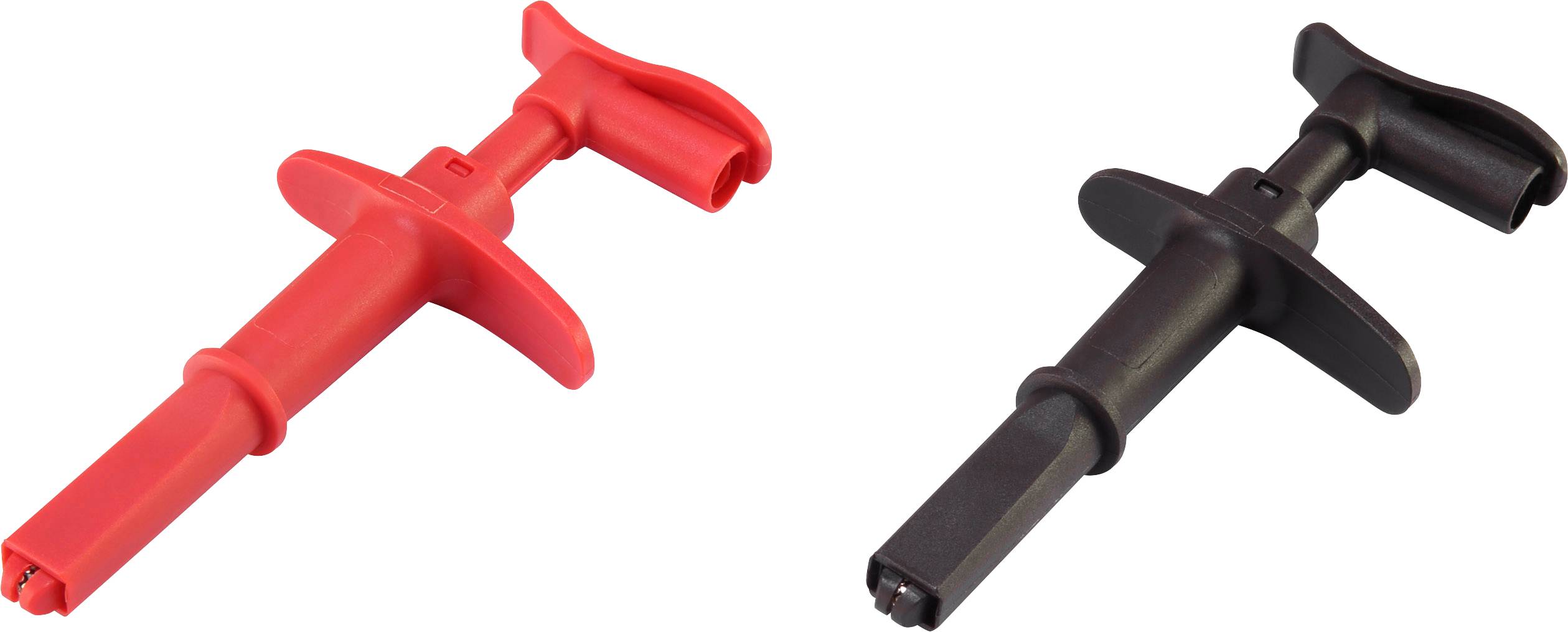 VOLTCRAFT MSK-116 krokodil stezaljke CAT III 1000 V, CAT IV 600 V 5 A crna, crvena