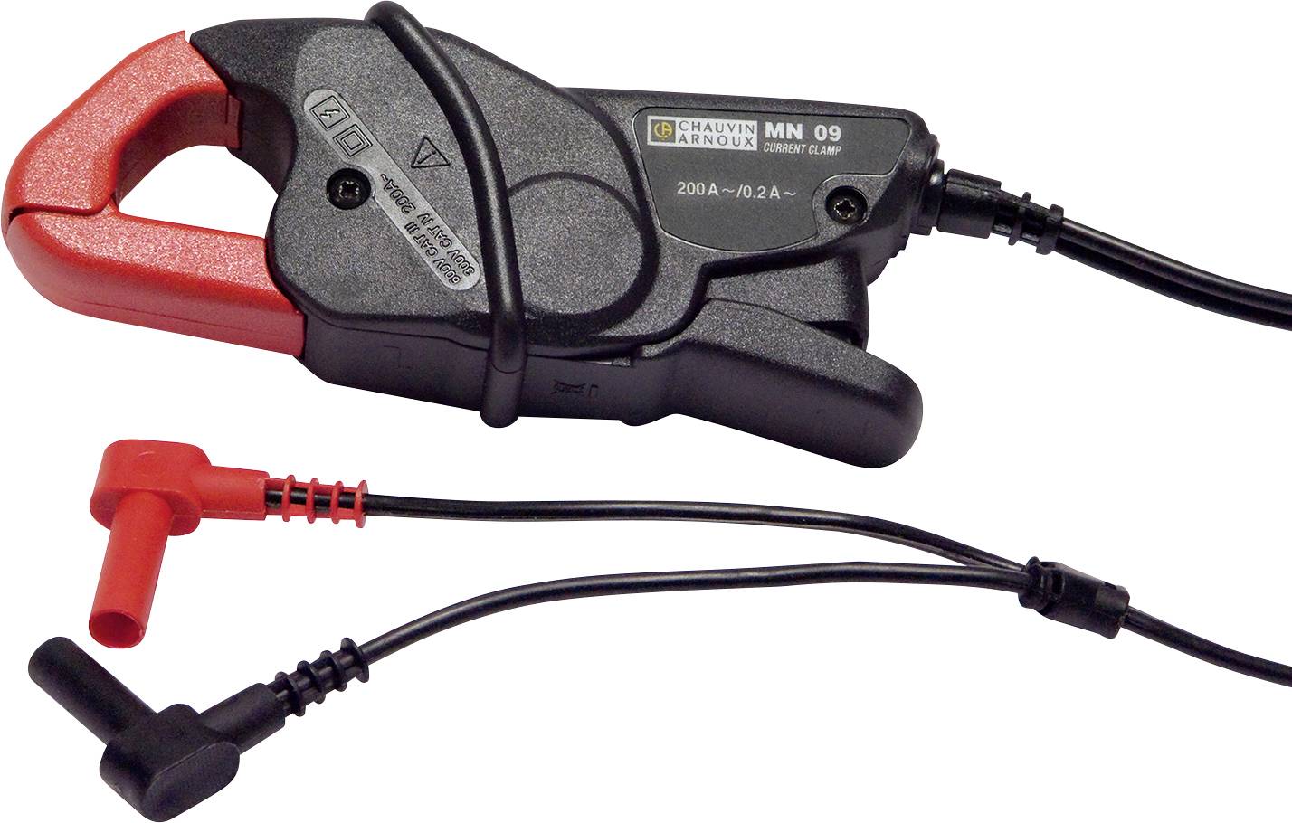 Chauvin Arnoux adapter za strujna klešta CAT III 600 V, CAT IV 300 V muški konektor 4 mm 30 mm (2199865)