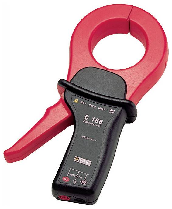 Chauvin Arnoux C100 adapter za strujna klešta CAT III 600 V, CAT IV 300 V ženski konektor 4 mm