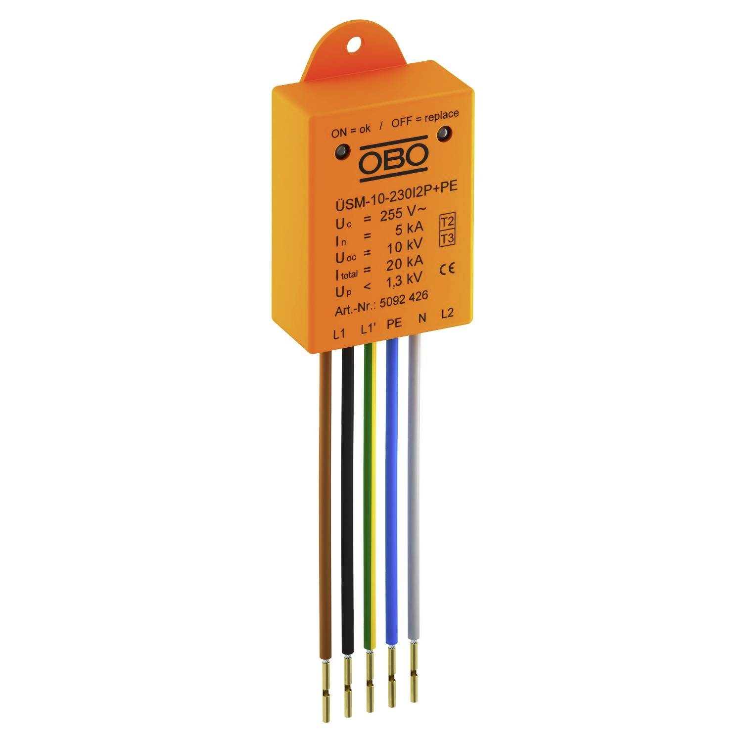 OBO Bettermann 5092426 USM-10-230I2P+PE