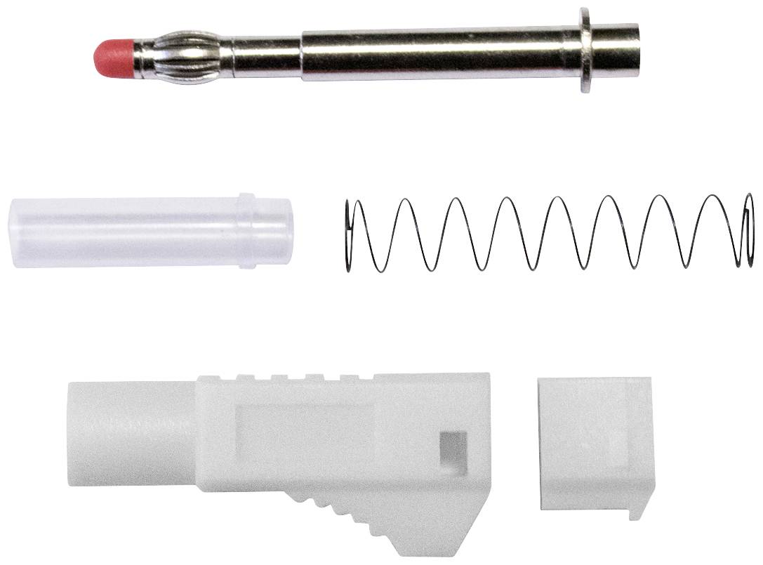 Mueller Electric BU-3261410-9 banana utikač 1000 V 45 A bela