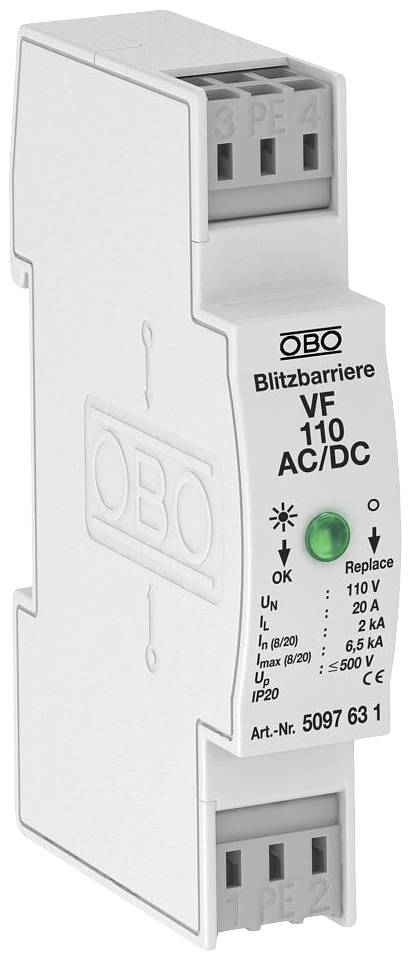 OBO Bettermann 5097631 VF110-AC DC