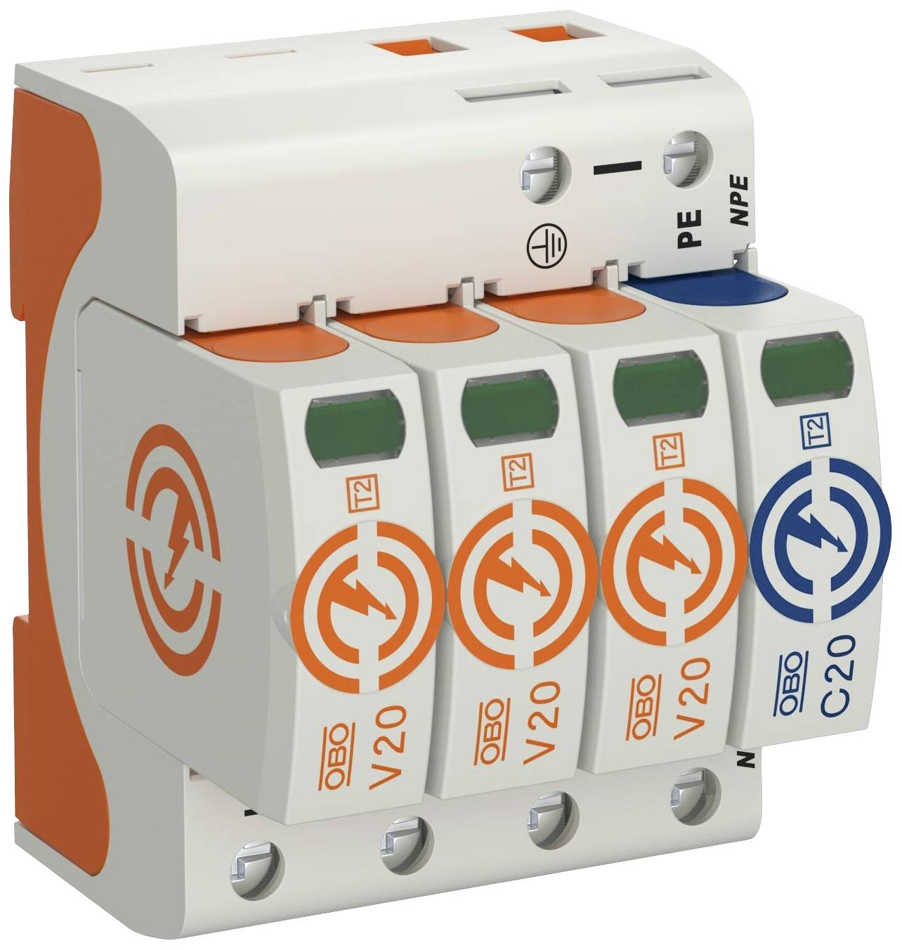 OBO Bettermann 5095253 V20-3+NPE-280