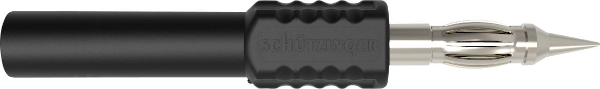 Schützinger ispitna sonda 30 V/AC, 60 V/DC 3 A, 32 A crna