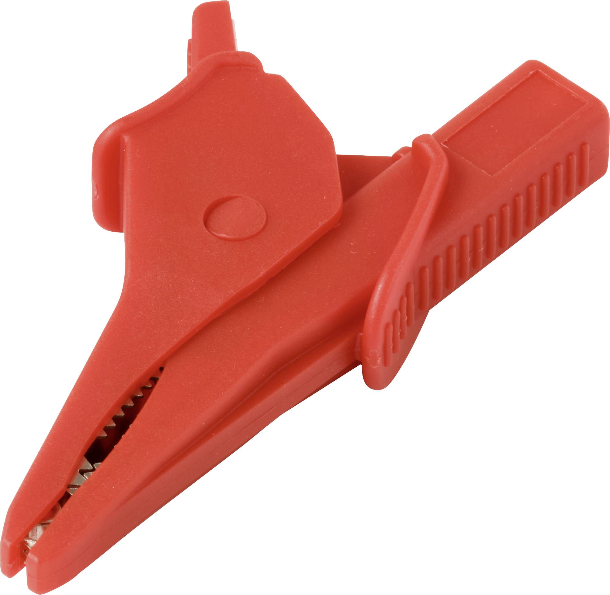VOLTCRAFT MSK-135 krokodil stezaljke CAT IV 600 V, CAT III 1000 V 10 A crvena