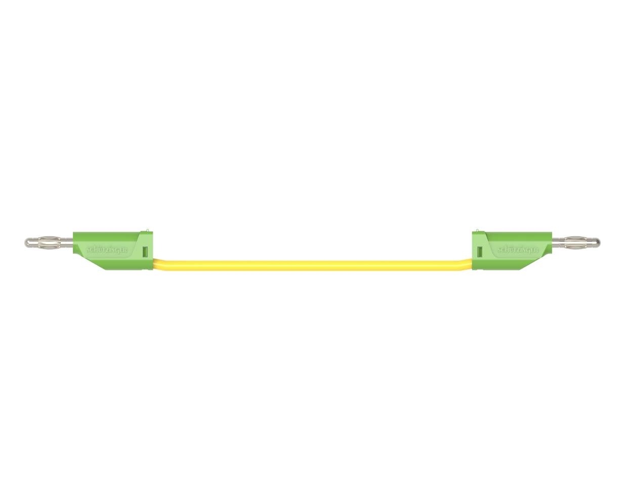 Schützinger merni kabl 150 cm 1,0 mm² zeleno-žuta