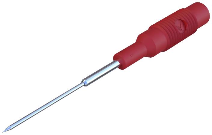 Hirschmann ispitna sonda bez merne kategorije 30 V/AC, 60 V/DC 1 A crvena