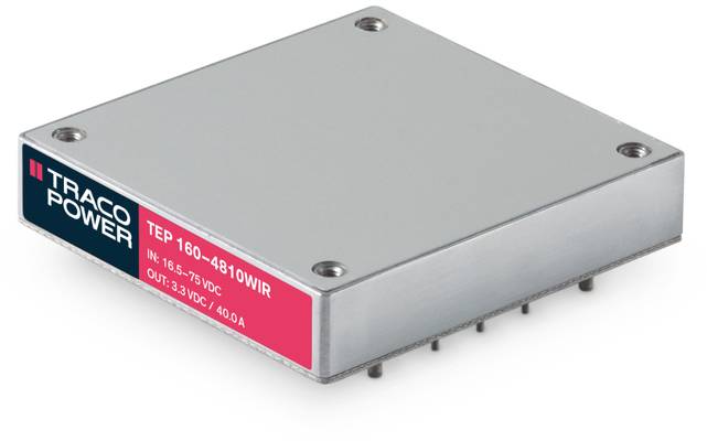 TracoPower TEP 160-2413WIR DC/DC napajanje - ispravljač za štampanu ploču 24 V/DC 15 V/DC 9.5 A 160 W Broj izlaza: 1 x.