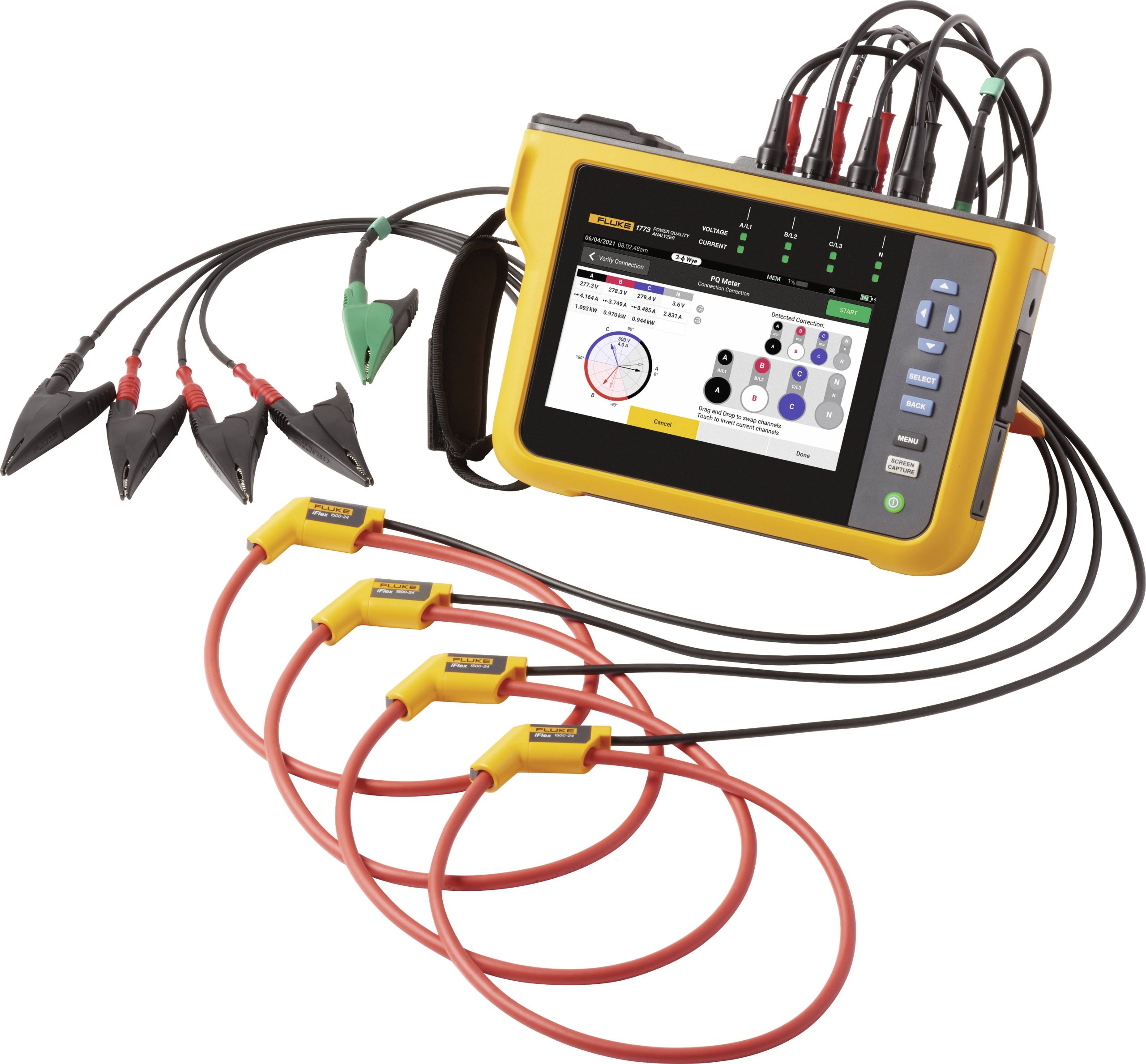 Fluke 1777/Basic analizator mreže CAT III 1000 V, CAT IV 600 V