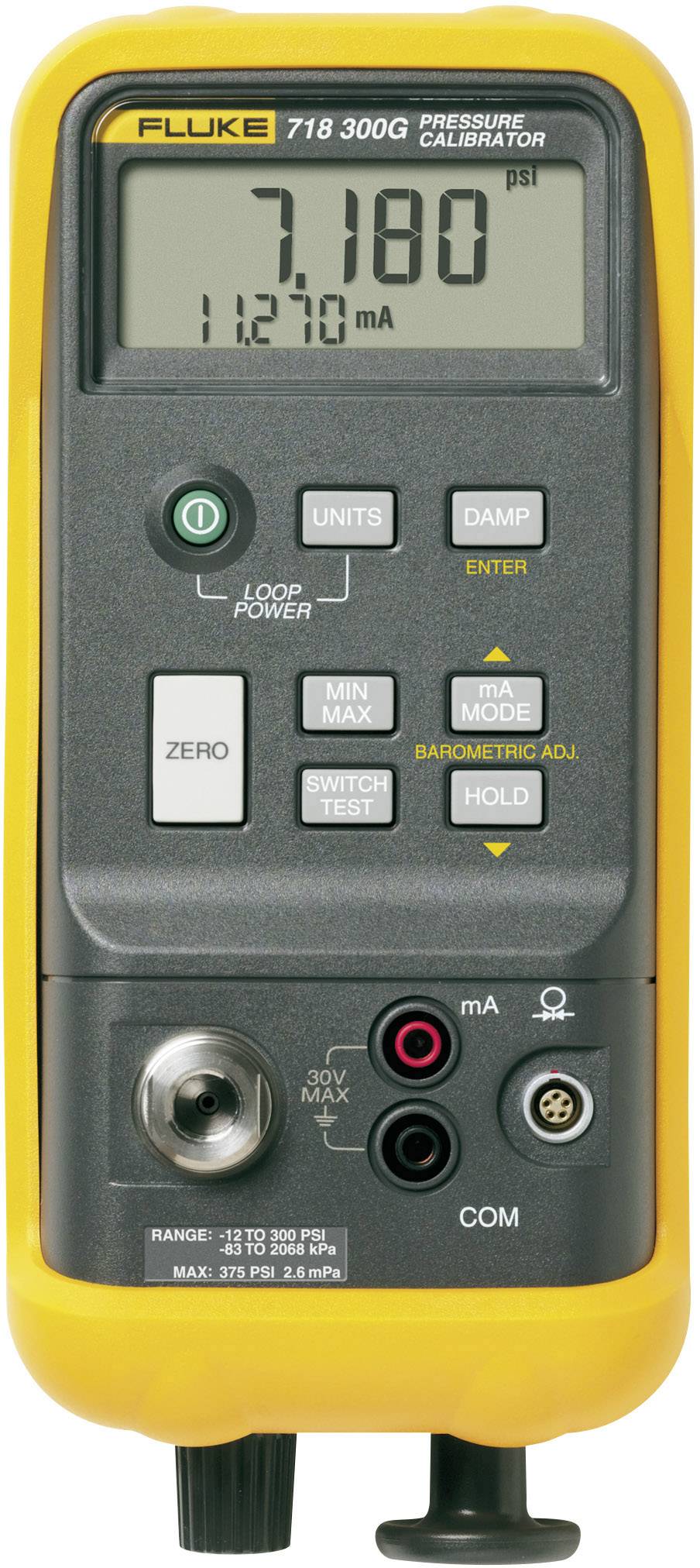 Fluke 718 300G kalibrator pritiska sa ručnom pumpom 20 bar