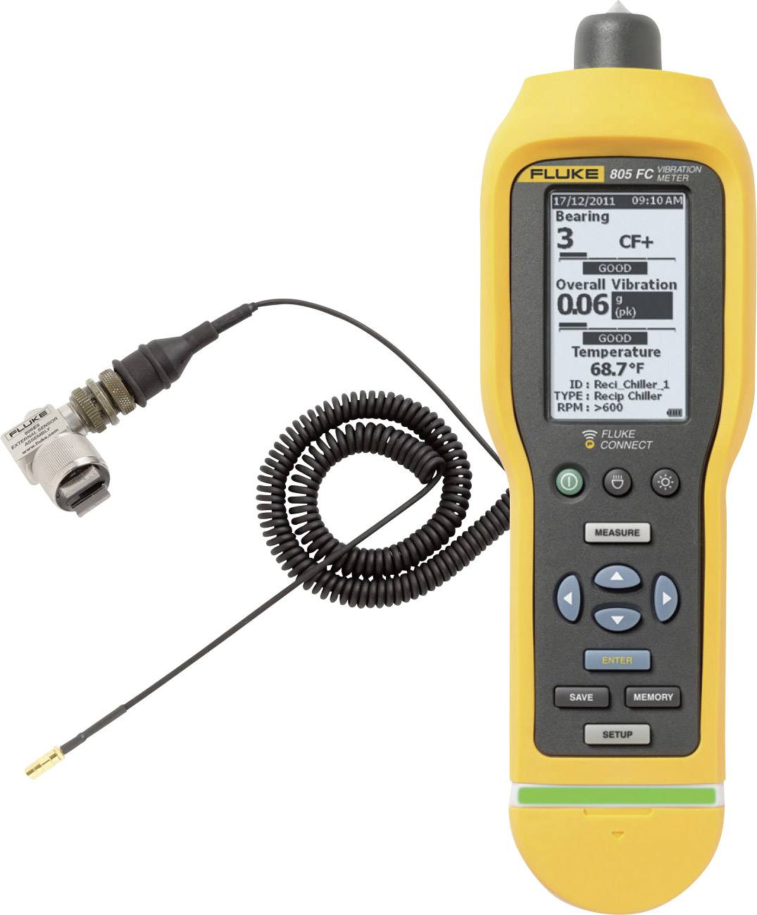 Fluke 805 FC/805 ES merač vibracija