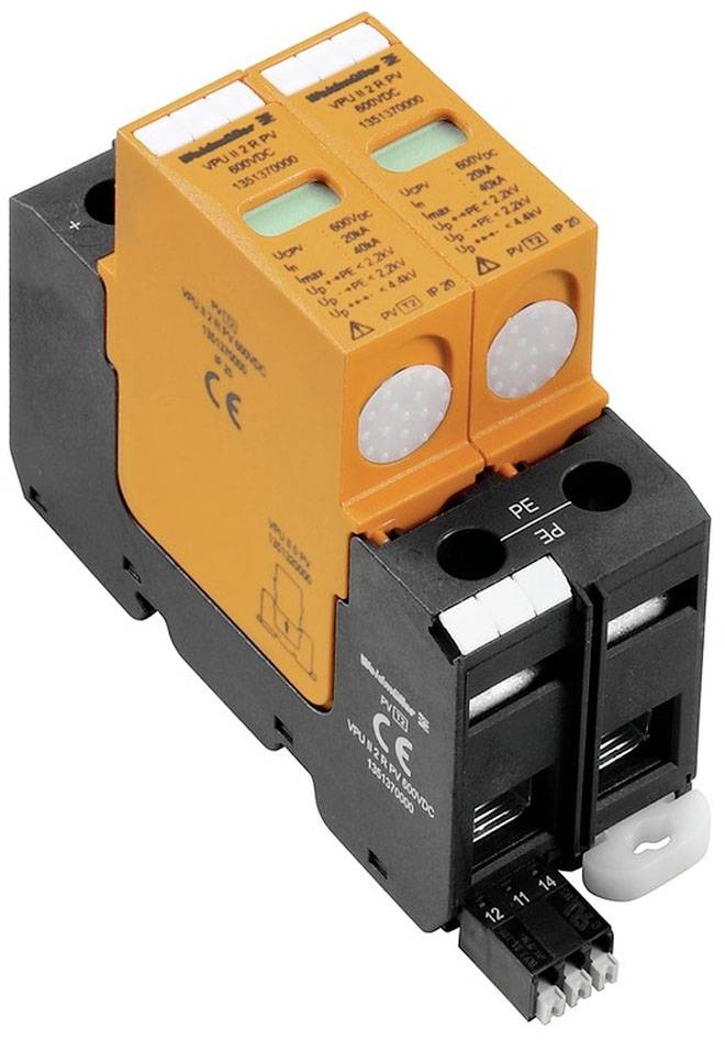Weidmuller 1351370000 VPU II 2 R PV 600V DC
