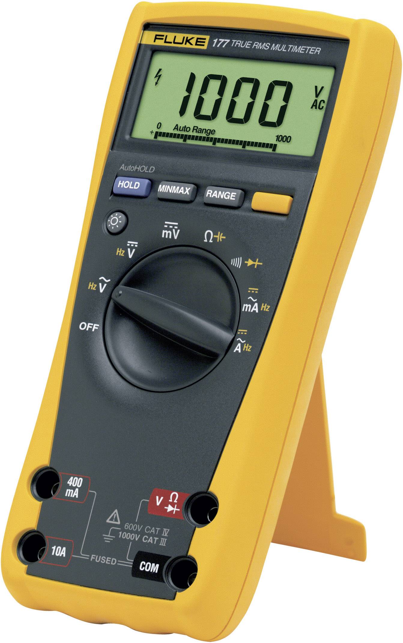 Fluke 177 ručni multimetar True RMS, CAT III 1000 V, CAT IV 600 V