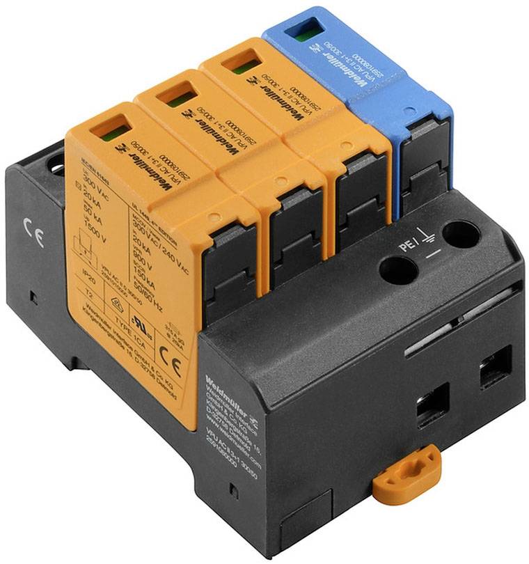 Weidmuller 2591080000 VPU AC II 3+1 300/50