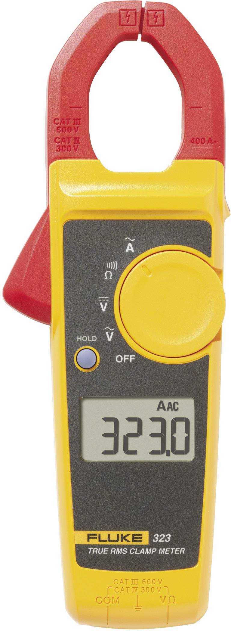 Fluke 323 strujna klešta True RMS, CAT III 600 V, CAT IV 300 V, do 400 A