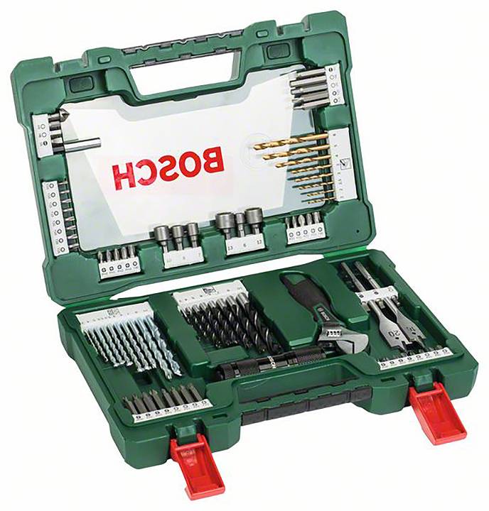 Bosch Accessories 2607017309 set burgija, bitova i ključeva, 83 dela