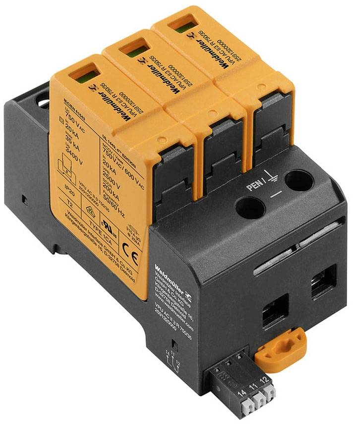 Weidmuller 2591320000 VPU AC II 3 R 750/35