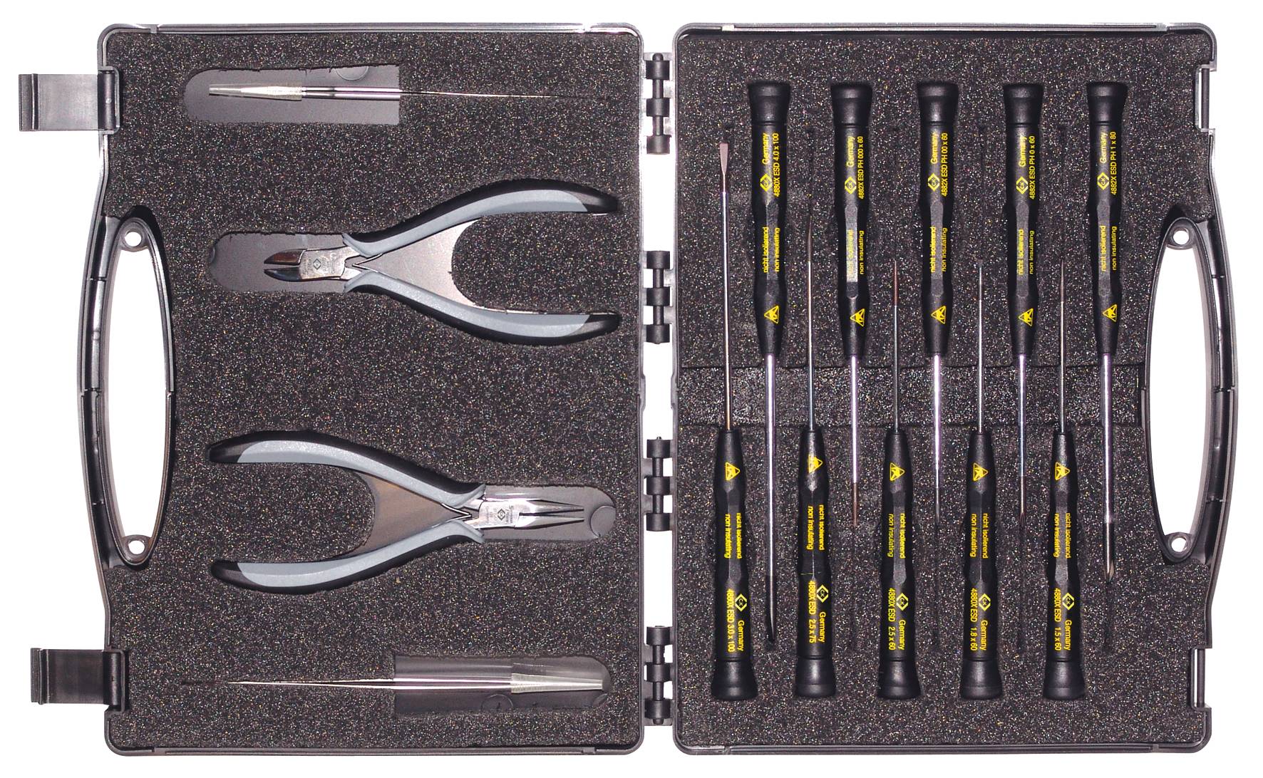C.K T3707DX set alata za kućne majstore, 14 delova, u koferu