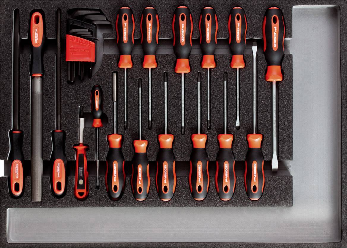 Gedore RED 3301683 set odvijača, bitova i ključeva