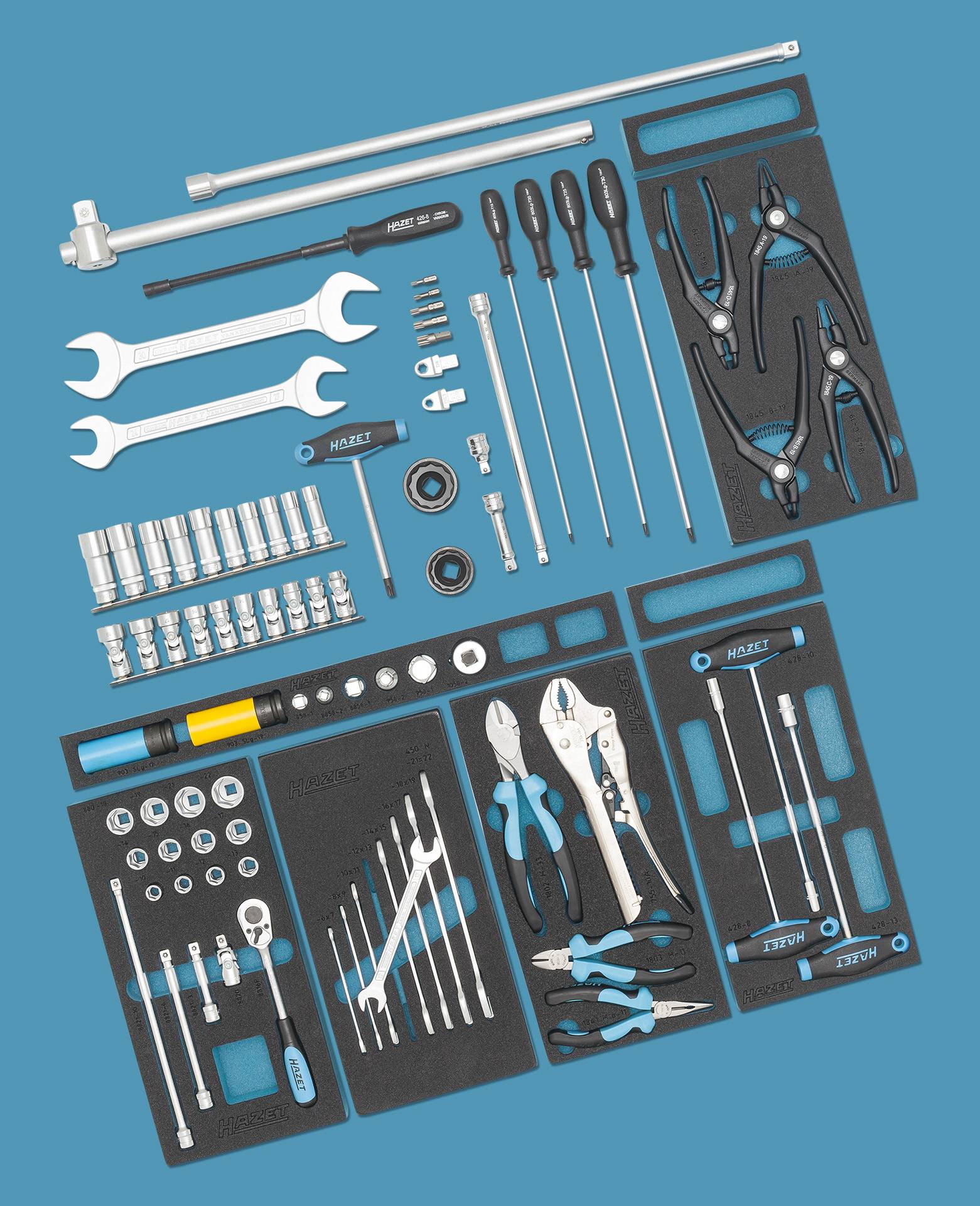 Hazet 0-2500-163/86 set alata, 86 delova