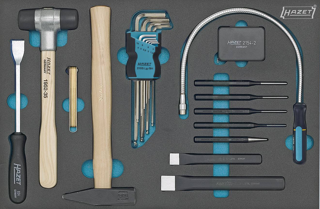 Hazet 163-60/22 set odvijača za kućne majstore, 22 dela