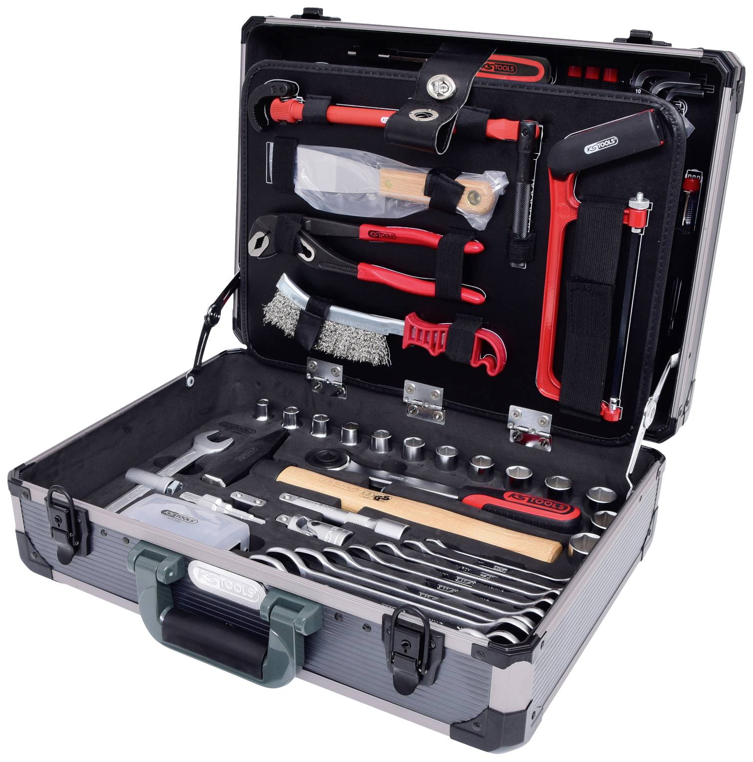 KS Tools 911.0695 set alata za vodoinstalaterske i grejne radove, 95 delova, u koferu