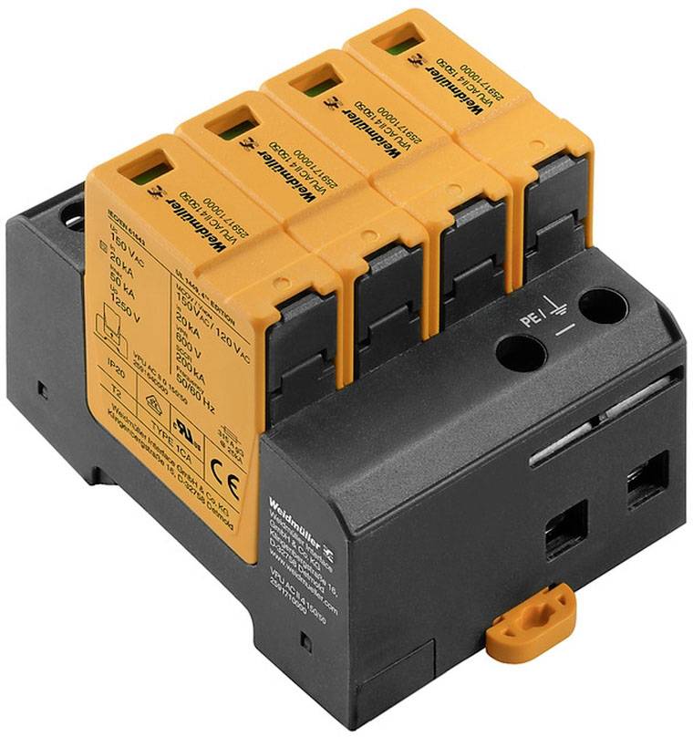 Weidmuller 2591710000 VPU AC II 4 150/50