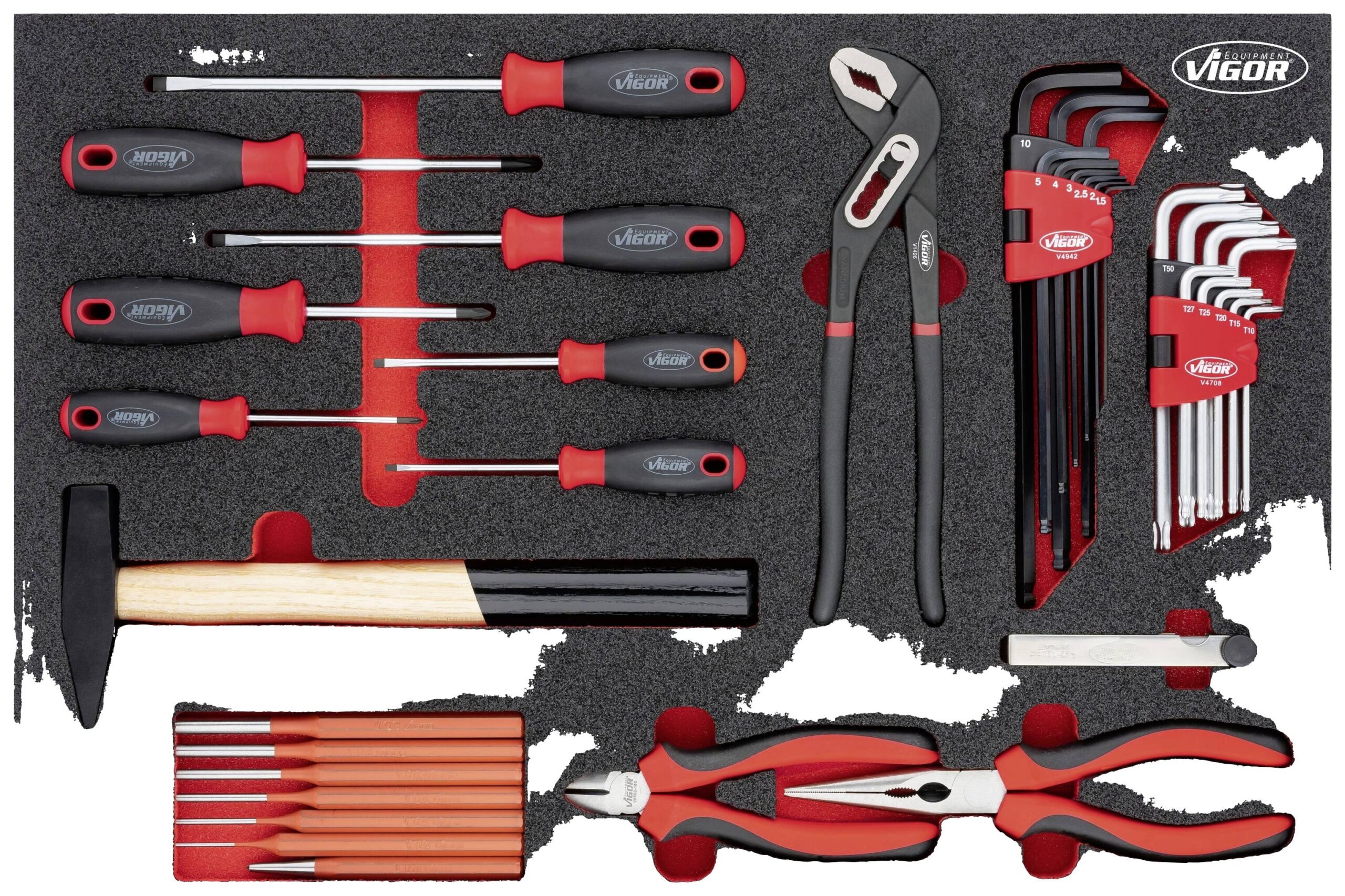 VIGOR V5111N set odvijača i klešta