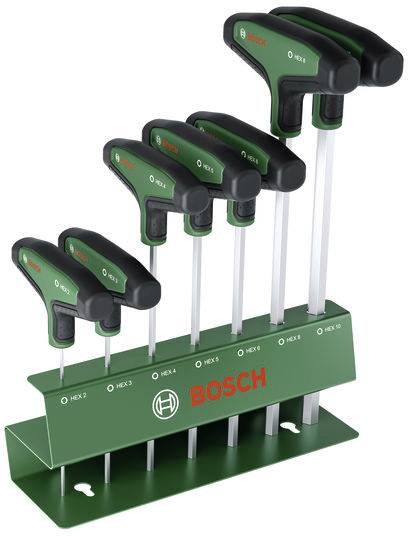 Bosch Home and Garden T-ročajem 1600A039J1 šestougaoni odvijač, šestougaoni, 7 delova