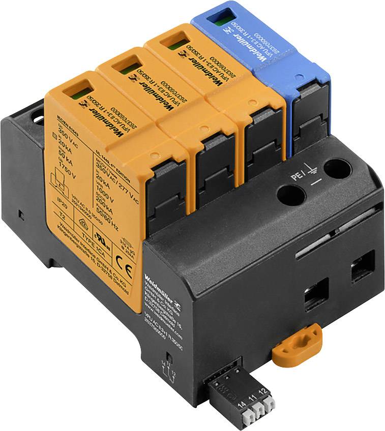 Weidmuller 2637060000 VPU AC II 3+1 R 350/50