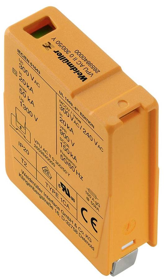 Weidmuller 2659840000 VPU AC II 0 300/50 Y rezervni